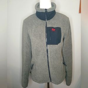 Vintage Abercrombie and Fitch Zip Front Fleece Jacket